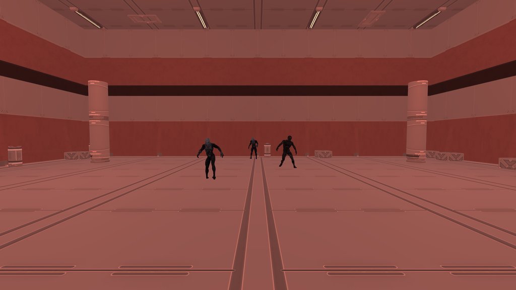 The hangar on Red Alert